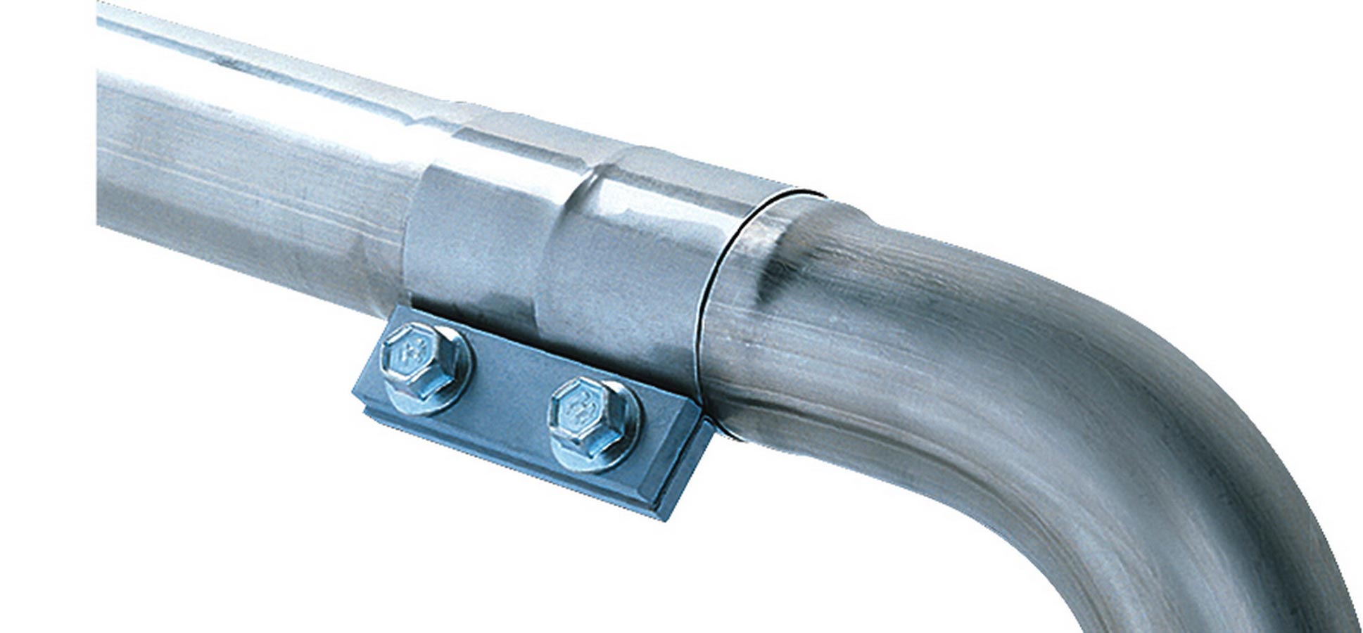 Borla 3” T-304 Stainless Steel Dynaflex® Tru-Seal® Band Clamp Flat Style