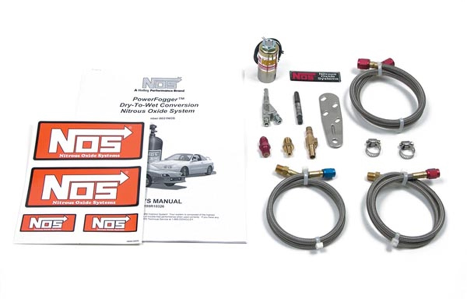 Nitrous Oxide Injection System Kit, NOS Misc Kits, CONVERSION-DRY TO WET KIT