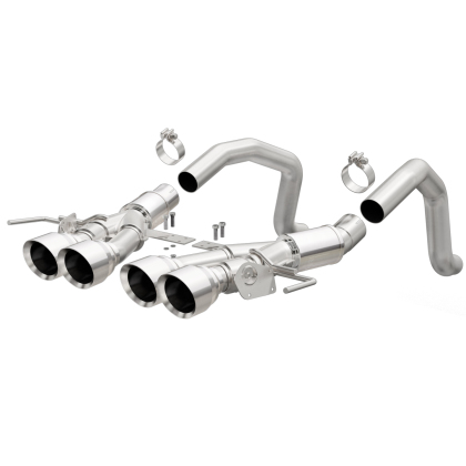C7 Corvette MagnaFlow Axle-Back 15-16 Chevy 6.2L Competition SS 3in Quad Split Rear 4in Tips