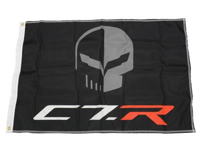 C7 Corvette Flag - Jake And C7.R Corvette Racing 2.5' x 3.5' Polyester Flag