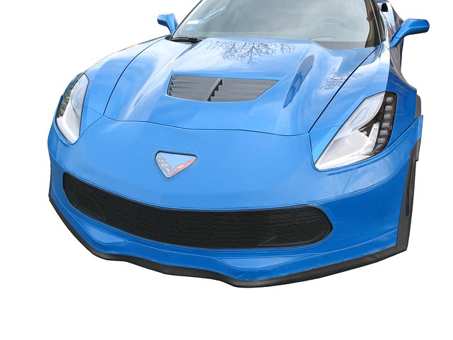 C7 Corvette Grand Sport Stage 3, Nose Mask, Bra, Bumper Protection, No Plate Opening, Speed Lingerie