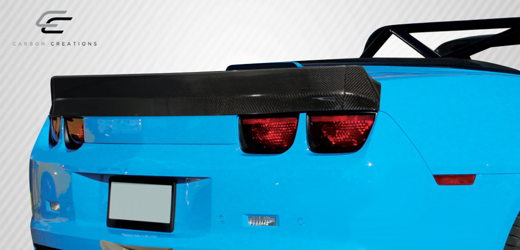 2010-2013 Chevrolet Camaro Carbon Creations Tjin Edition Wing Trunk Lid Spoiler - 3 Piece (Overstock)