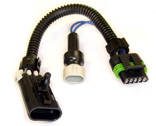Adapters converts the 3-wire LT1 engine harness connector to 5-wire LS1/LS2 MAF sensor
