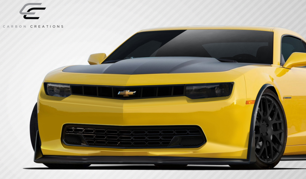 2010-2015 Chevrolet Camaro Carbon Creations Stingray Z Look Front Lip Spoiler - 1 Piece