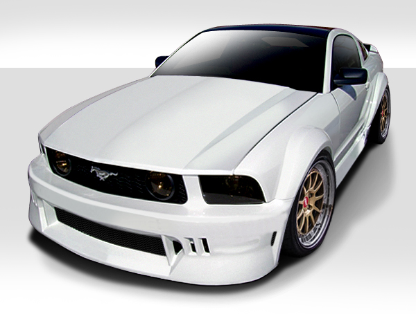 2005-2009 Ford Mustang Duraflex Circuit Wide Body Kit - 9 Piece