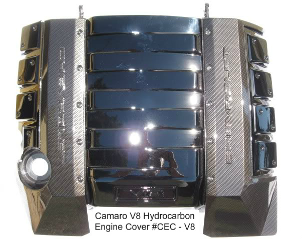 2010 Camaro HydoCarbon Complete Engine Cover, V6 Models Only