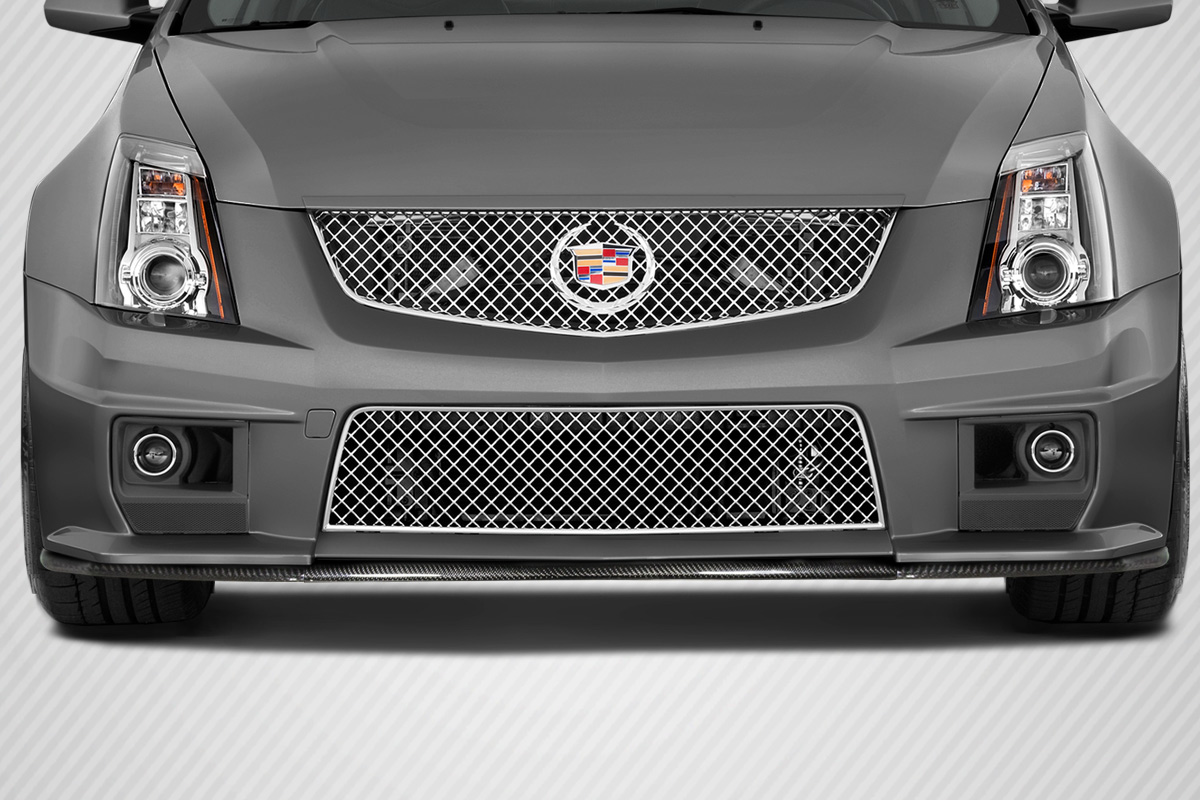 2009-2014 Cadillac CTS-V Carbon Creations G2 Front Splitter - 3 Piece