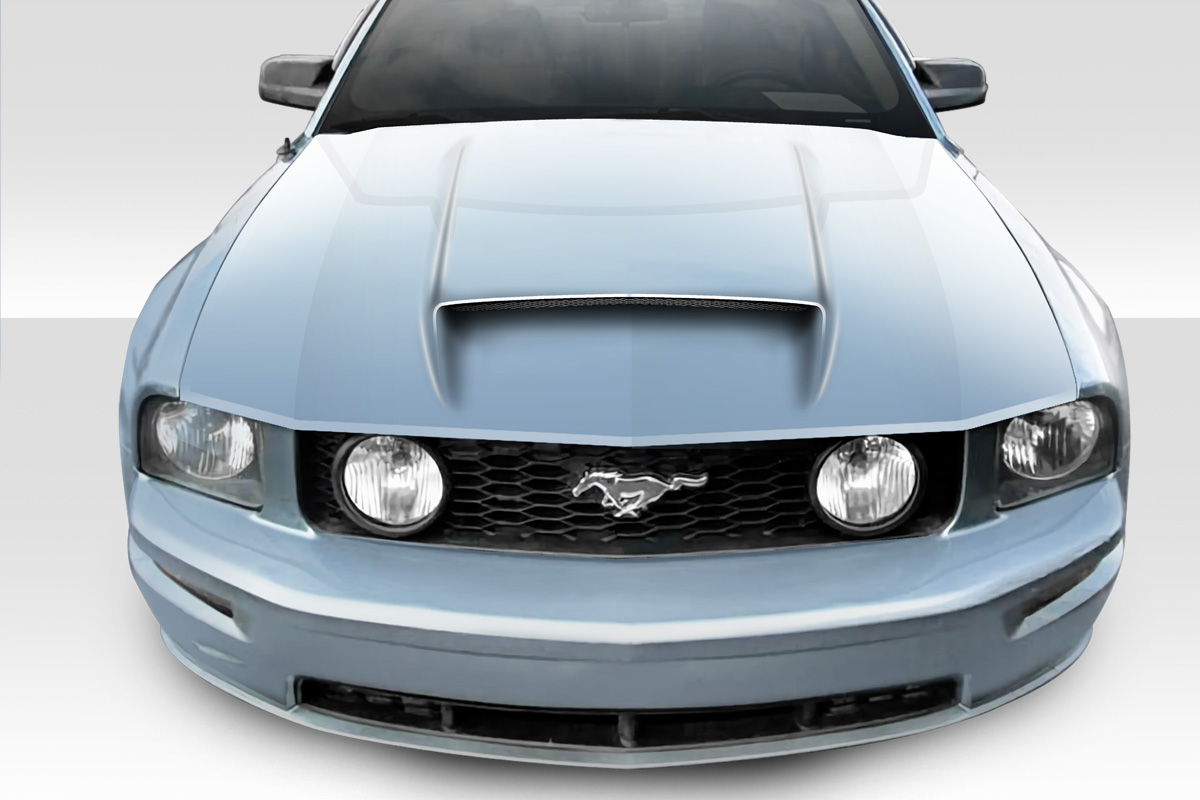 2005-2009 Ford Mustang Duraflex CVX Version 2 Hood - 1 Piece