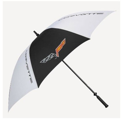 Corvette Umbrella, Compact Design, With C6 Grand Sport Logos