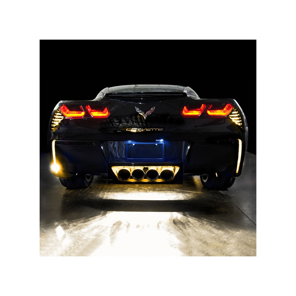 2014 C7 Corvette Rear Facia LED Lighting Kit, Super Bright Version