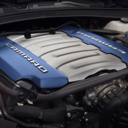 2016-2019 Camaro 6th Gen GMPP LT1 Blue Engine Cover