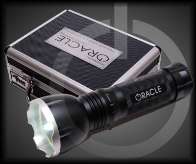 ORACLE 24X-9 Xenon 24 Watt HID Rechargeable Lithium Flashlight, 2200 Lumens