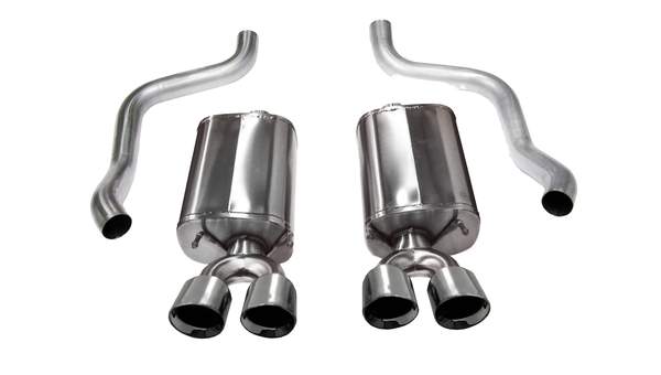 Corsa 09-13 Chevrolet Corvette C6 6.2L Polished Sport Axle-Back Exhaust w/4.5in Tips