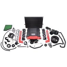 Edelbrock Supercharger, 2016 + Chevy Camaro, 6.2L LT 1 Direct Injection V8 Engines, Automatic, Part# 1558