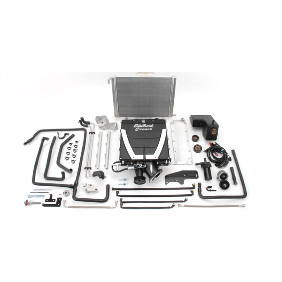 Edelbrock Supercharger, Stage 3-Profesional Tuner Kit, 2014-2015, GM, Camaro, 6.2L L99, Without Tuner, Part# 1596