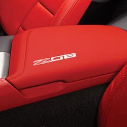 2014-2016 C7 Corvette Stingray / Z06 Logo Premium Console Lids, GM OEM Accessory