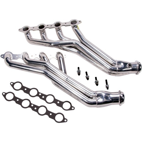 BBK 98-02 Camaro Firebird LS1 Long Tube Exhaust Headers And Y Pipe System - 1-3/4 Silver Ceramic