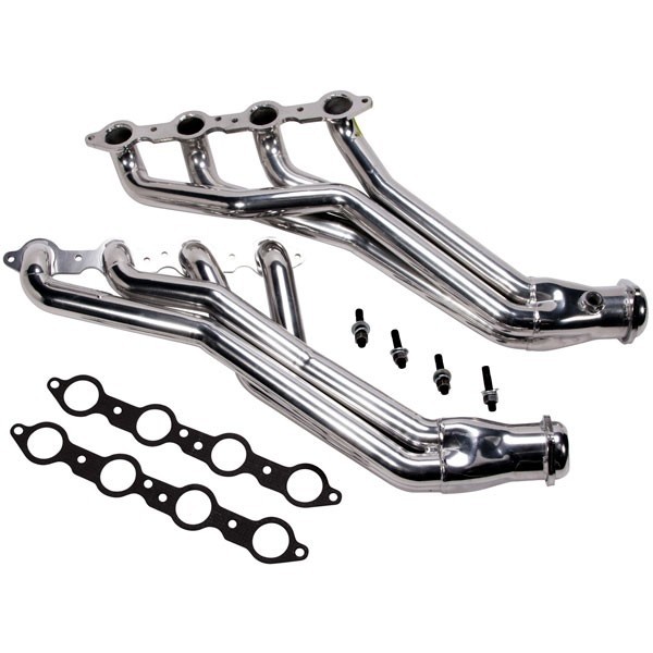 BBK 98-02 Camaro Firebird LS1 Long Tube Exhaust Headers And Y Pipe System - 1-3/4 Chrome