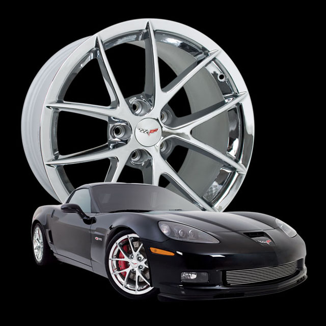 2009-2010 Z06 Genuine GM Chrome Wheels (Outright) Corvette