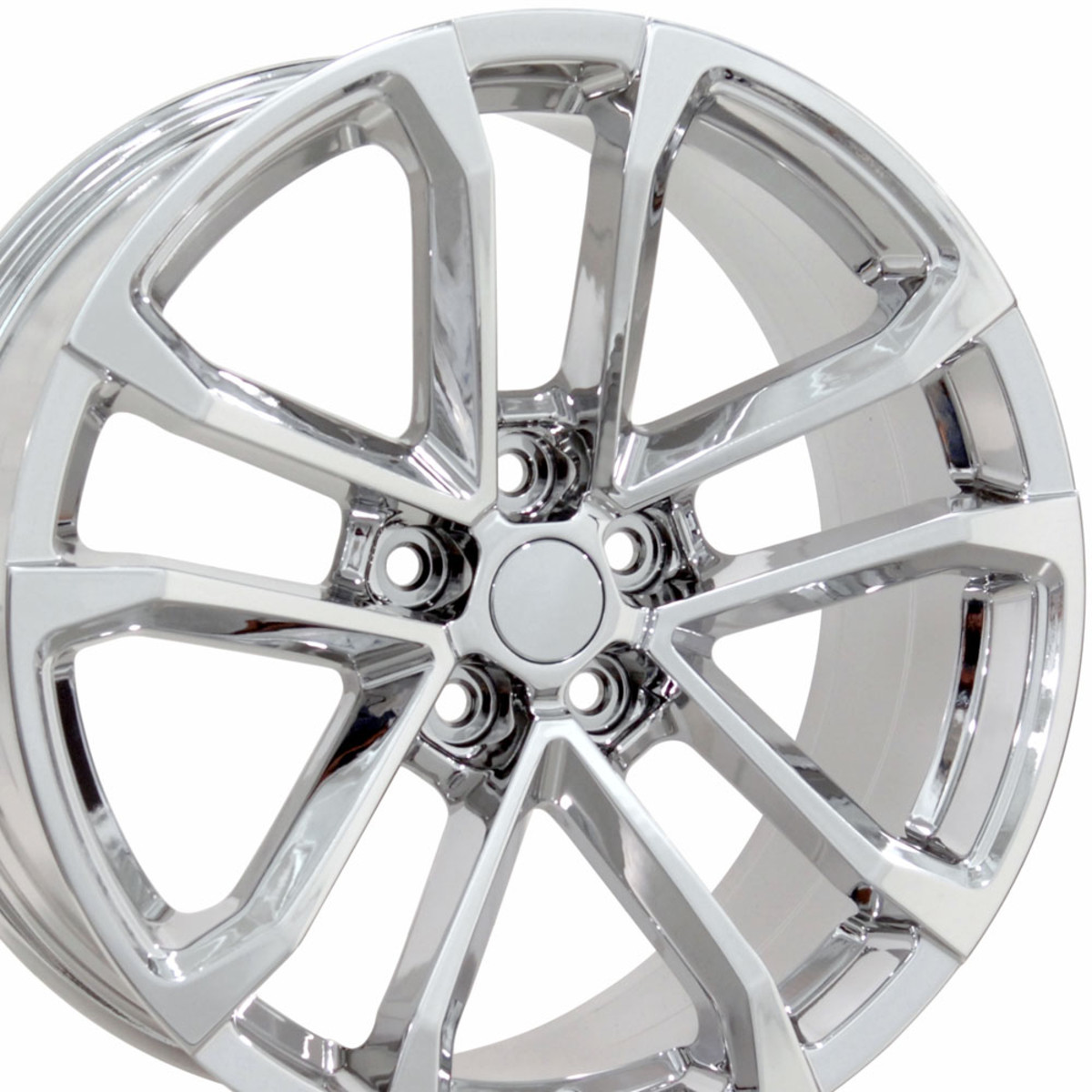 2010-2015 Camaro 2012 ZL1 Style Reproduction Wheels 20x8.5 Chrome, Each