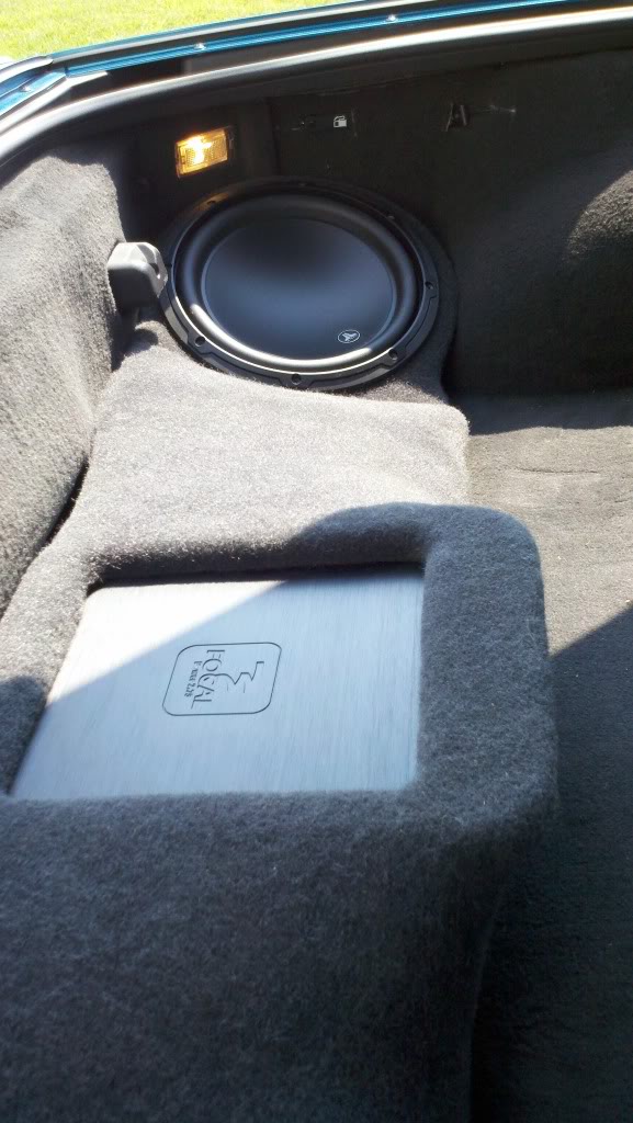 C6 Corvette Rear Custom Subwoofer Enclosure Upgrade 600w Package Coupe