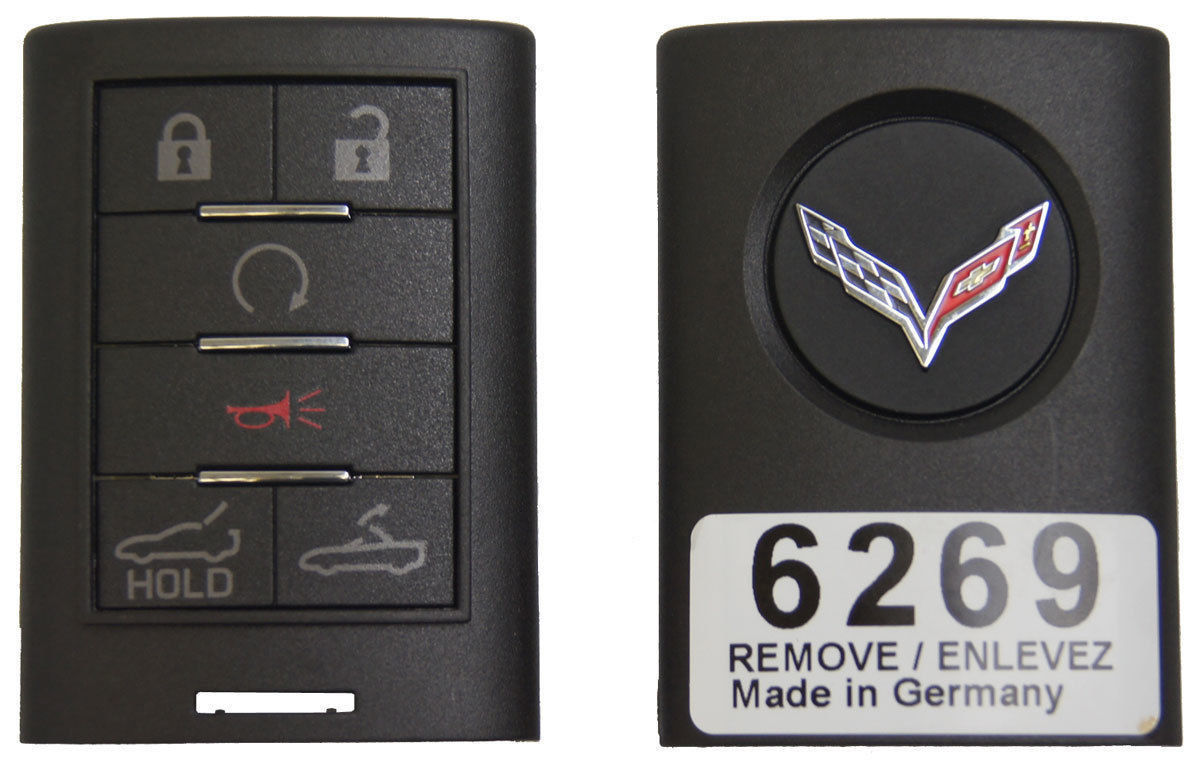 2014-2015 Chevrolet Corvette C7 Convertible Key FOB New OEM EMPTY CASE ONLY