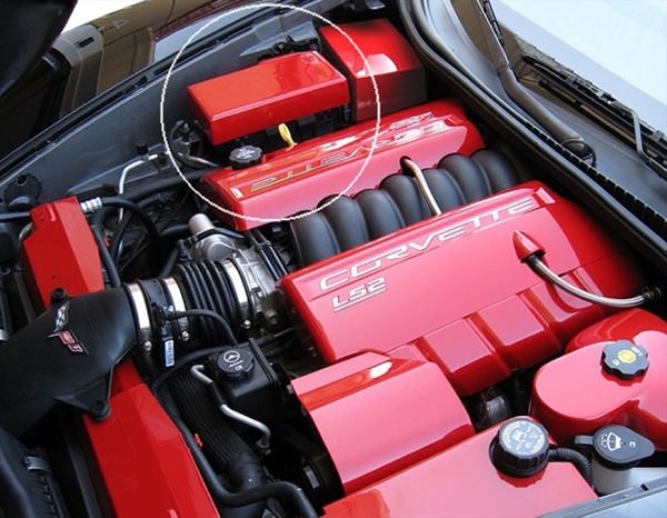 C6 & Z06 Corvette, Custom Painted Fiberglass Fuse Box Cover
