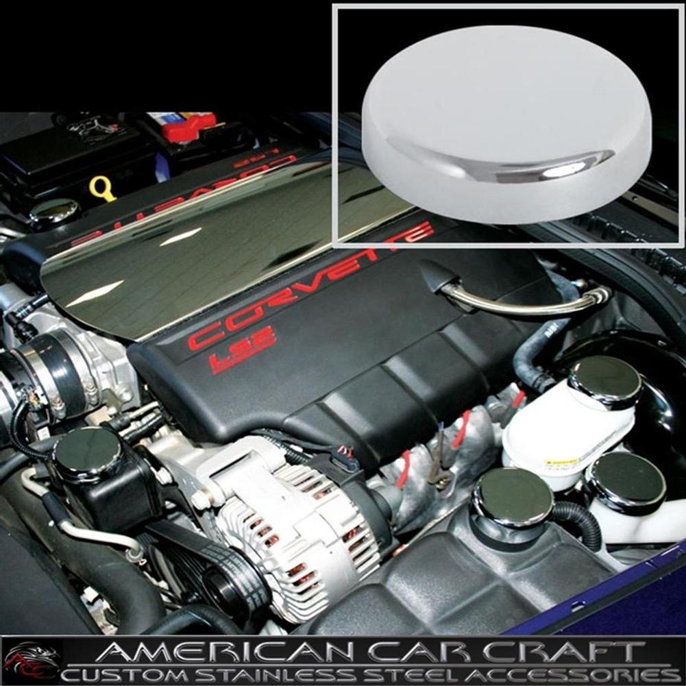 C6 Corvette Chrome Overlay Engine Cap Set