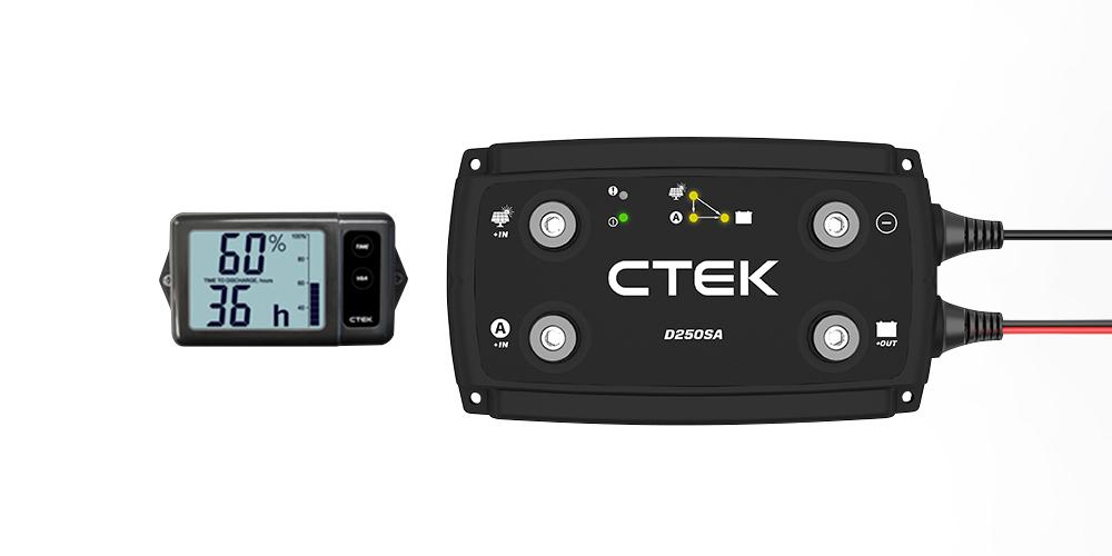 CTEK 20A Off Grid Bundle - D250SA and Battery Monitor, Corvette, Camaro and others