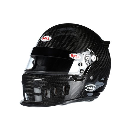 BELL Helmet, GTX3 Series, Snell SA2015, FIA Approved, Head and Neck Support Ready, Carbon Fiber