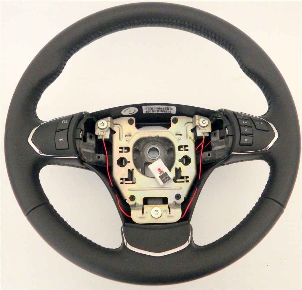 C6 Corvette, 2012+ Corvette Steering Wheel, Manual Trans, Leather Radio & Voice Controls