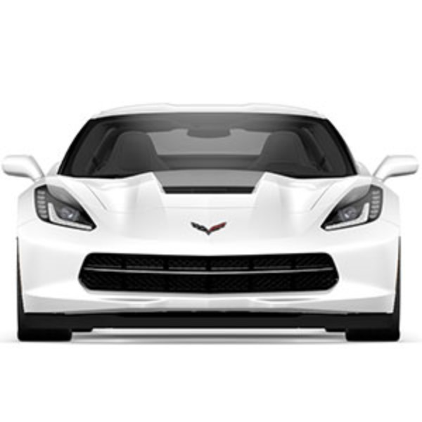2014+ Corvette Stingray GM OEM Front Decal Package, Hood, Cyber Gray
