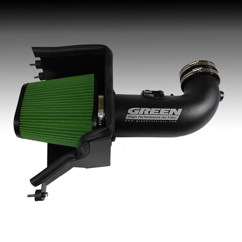 C7 Corvette GREEN Cold Air Intake System Corvette 2014-2017 with C7 Stingray with LT1 Engine