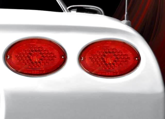 '97-'04 C5 Corvette Housing LED Tail Light Set 1997-2004 C5 &...