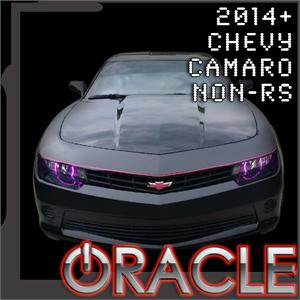 Chevrolet Camaro Non-RS 2014 ORACLE LED Halo Kit Square Style, Red