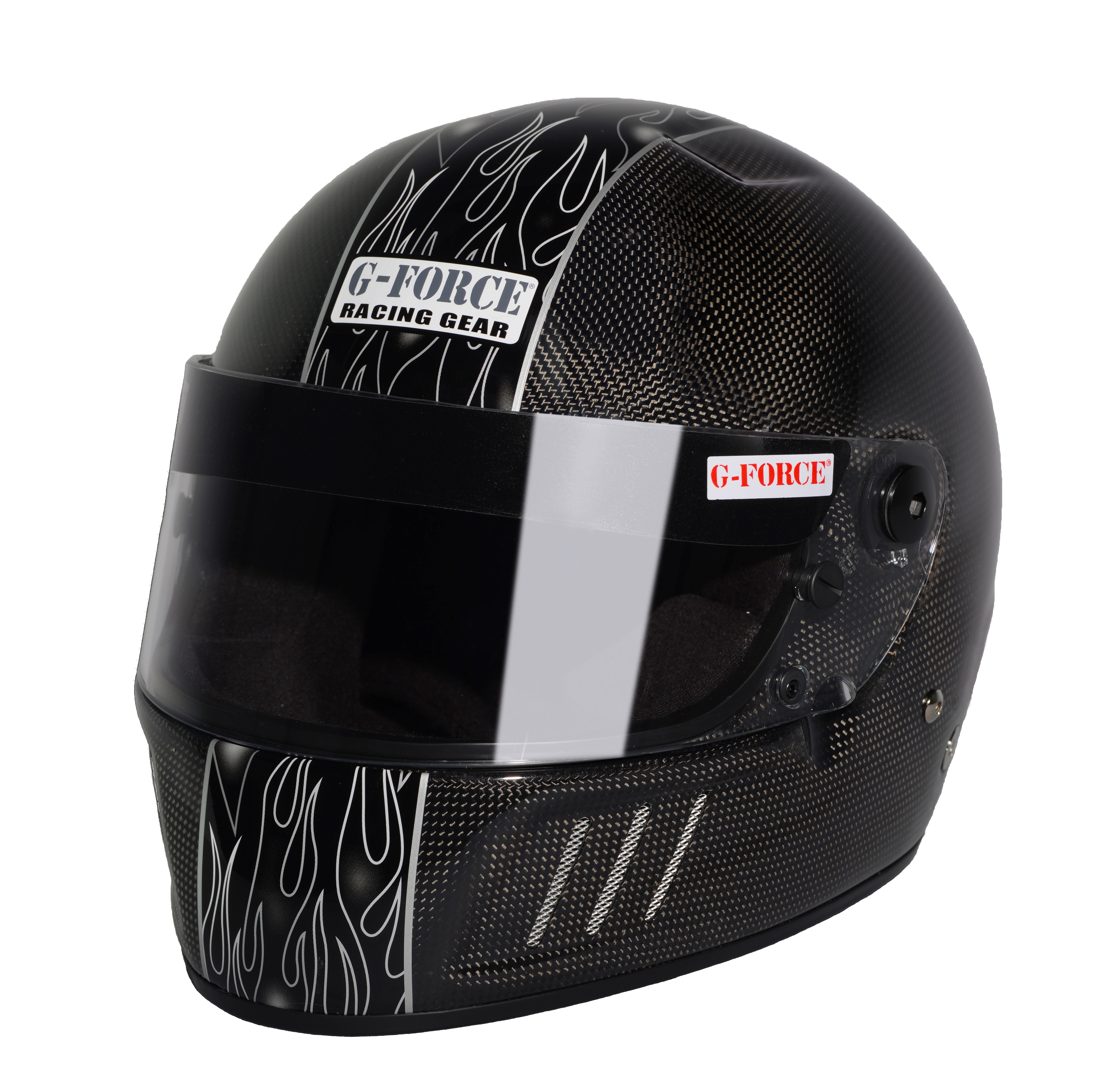 G-Force Racing Gear Helmet, PRO CFG SA2010 FULL FACE LARGE BLACK