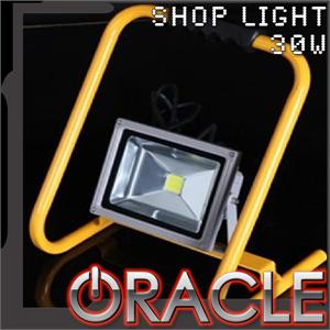 ORACLE 30W LED Shop Light, High efficiency eco-friendly Bridgelux LEDs. equivalent to a 300W Halogen