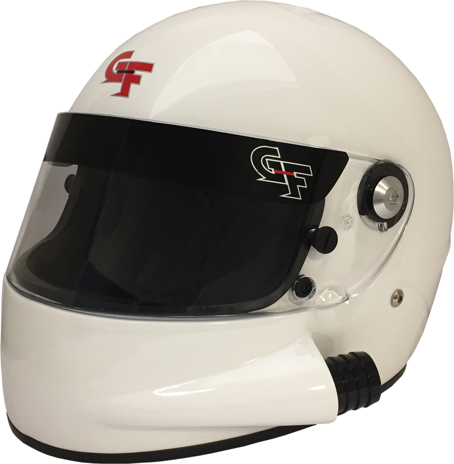 G-Force Racing Gear Helmet, GF7 FULL FACE LRG WHITE SA15