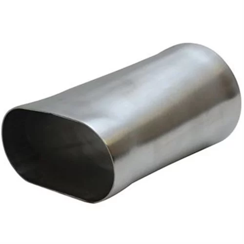 Universal  All 3" Round to 3" Oval Adapter - Weld In