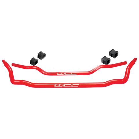 C5 or C6 Corvette WCC Sway Bars, Package (Front and Rear Bars) - Stage I