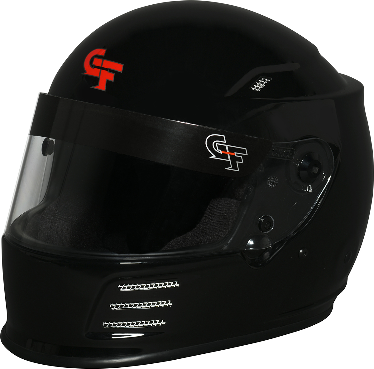 G-Force Racing Gear Helmet, REVO FULL FACE HELMET LRG BK SA15