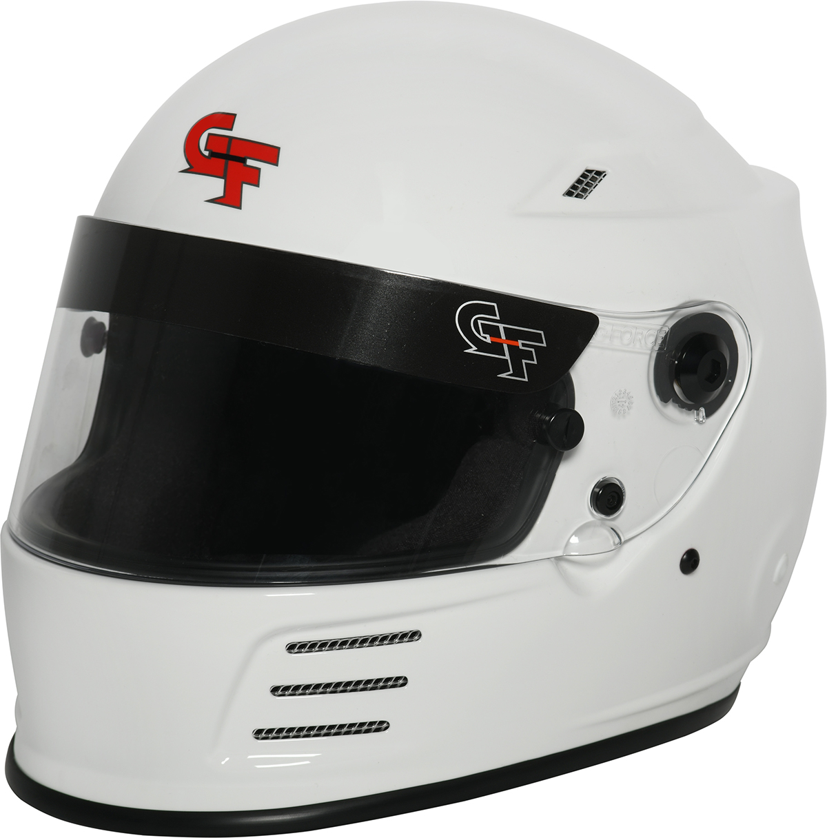 G-Force Racing Gear Helmet, REVO FULL FACE HELMET LRG WH SA15