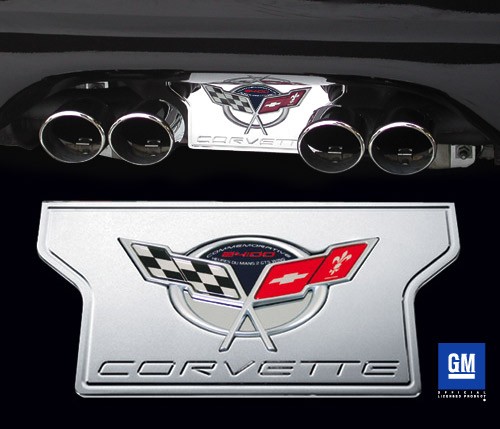 2004 Commemorative Edition Corvette Exhaust Plate