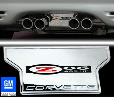 C5/Z06 Corvette 405HP Billet Chrome Exhaust Plate