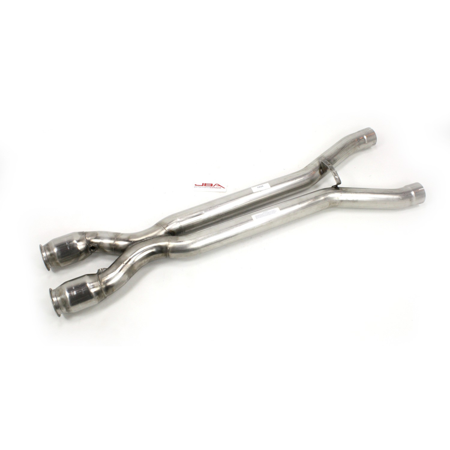 C7 Corvette 6.2L LT1/4 304 Stainless Steel X-Pipe with Cats, JBA