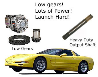 Extreme Duty Gear Package, 3.73 Gears, C5 Corvette