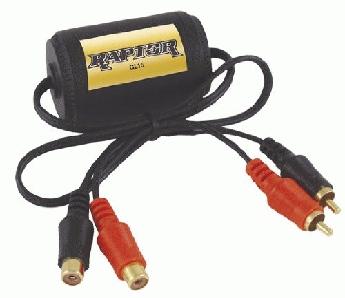 Metra GL15 Ground Loop Isolator, Reduces noise between head unit