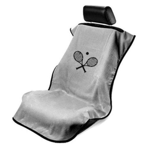 Seat Armour, Grey Tennis Racquet Seat Armour Seat Cover, Each, All-Years Grey Tennis Racquet
