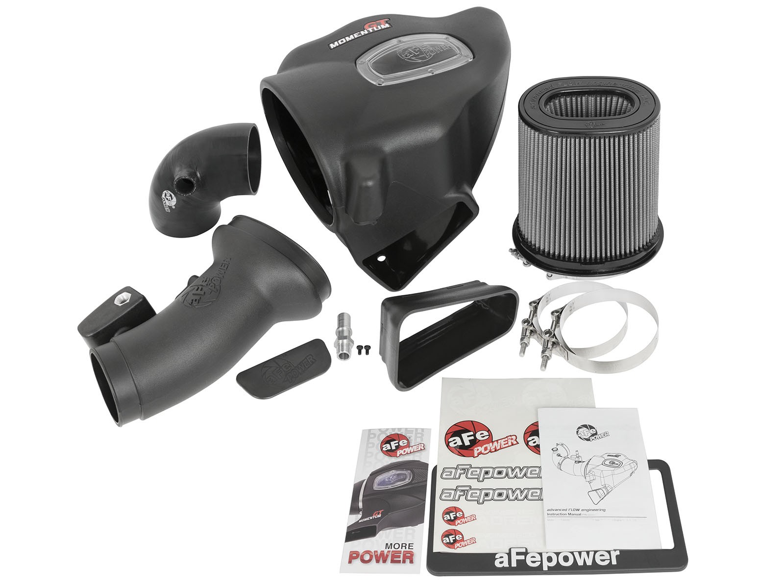 2016-2017 Camaro AFE Magnum Force PRO DRY S Grey Stage-2 Cold Air Intake System (V8-6.2L)