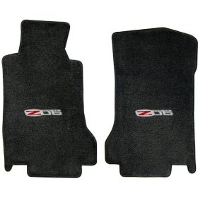 C6 Corvette Floor Mat Set  w/ Emblem : C6/Z06/ZR1 2013.5 Style